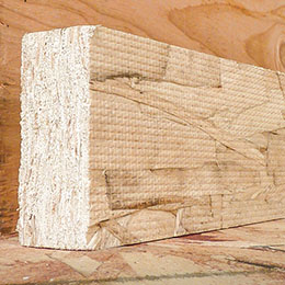 Oriented strand lumber